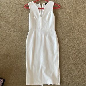 Lulus White Bodycon Midi Dress